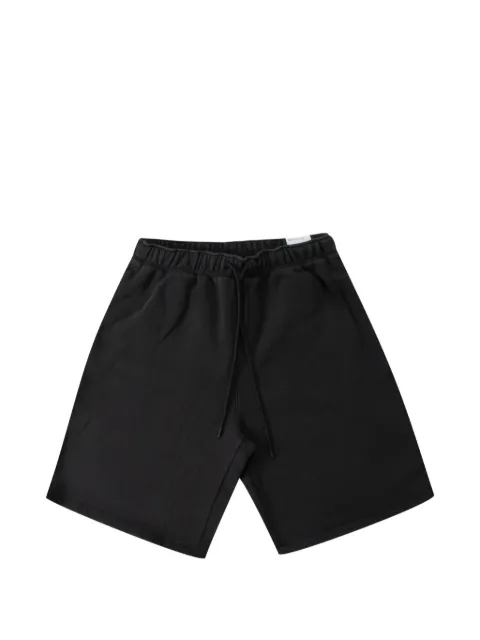 Jordan logo-detail fleece shorts Black IM7399010