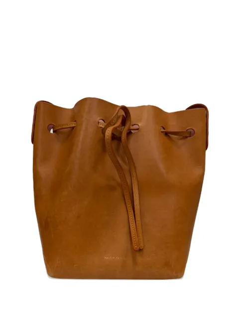 Mansur Gavriel Mini Bucket bucket bag Brown RFCPUGBBA740605W