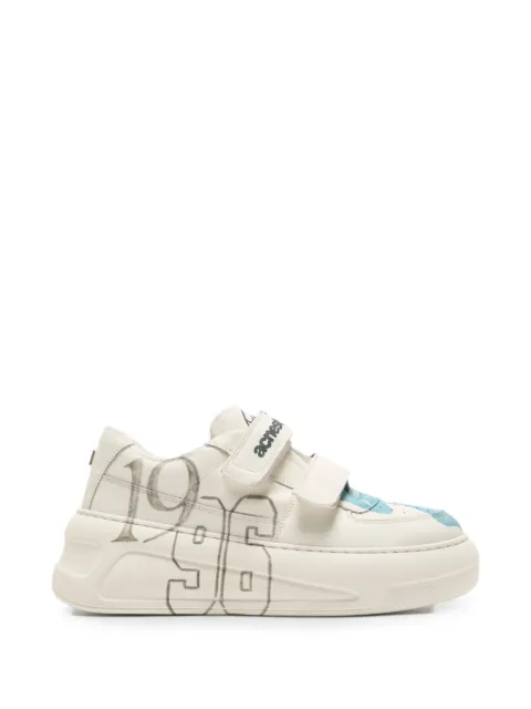 Acne Studios touch-strap platform sneakers Neutrals CD0030