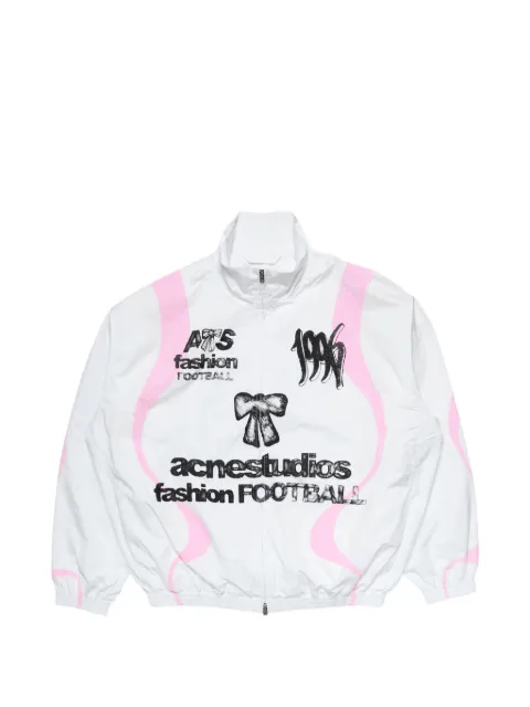 Acne Studios technical jacket with logo White B90914