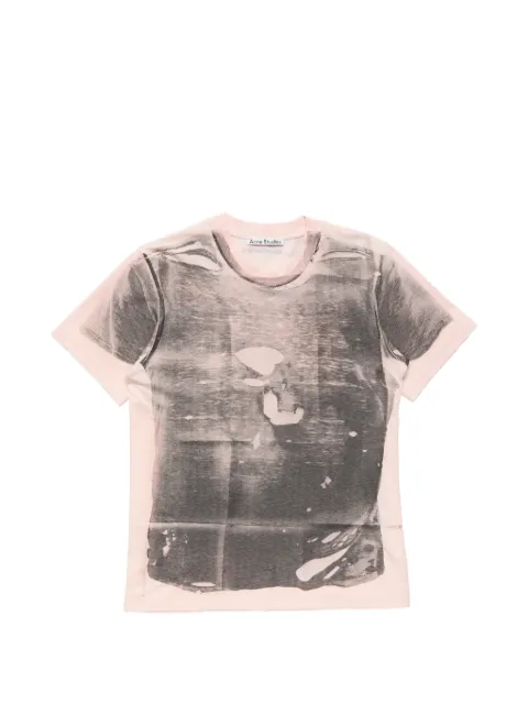 Acne Studios tromp-l'œil T-shirt Black BL0448