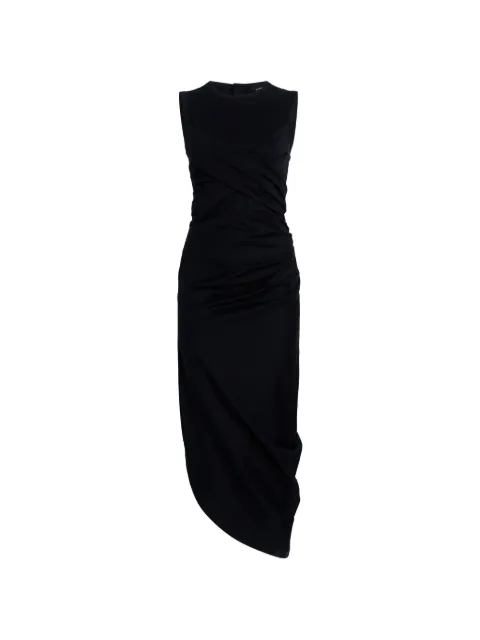 Proenza Schouler Zafira dress in mercerized cotton jersey Black R2633028JC167E
