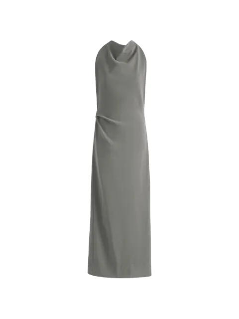 Proenza Schouler Selena dress in matte double crepe Green R2633044BY116