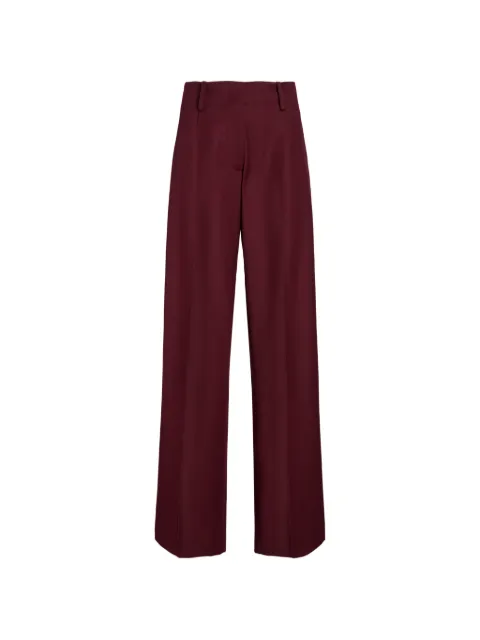 Proenza Schouler pleated wide-leg trousers Red R2636007AW177