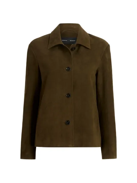 Proenza Schouler Irine suede jacket Brown R2632006LR292