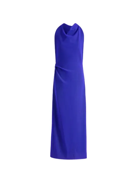 Proenza Schouler Selena dress in matte double crepe Blue R2633044BY116