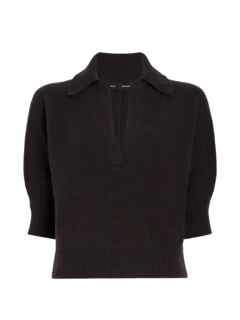 Proenza Schouler Vella top in transitional cashmere Brown R2637382KK027