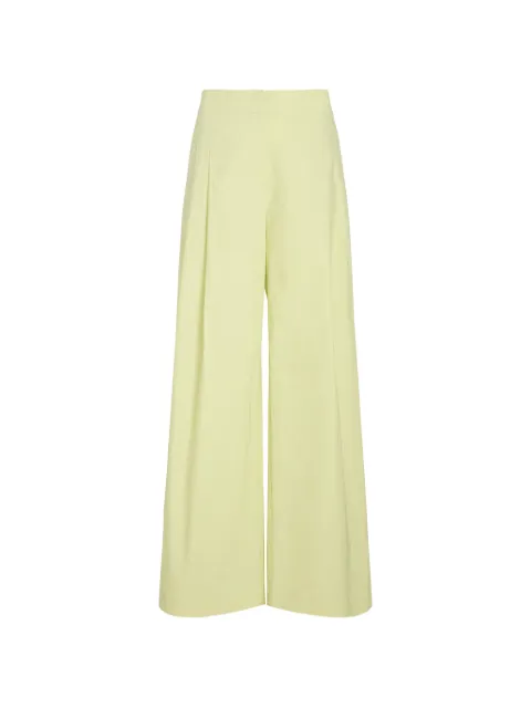 Proenza Schouler White Label Coralie pants in poplin Yellow WL2636135SC097