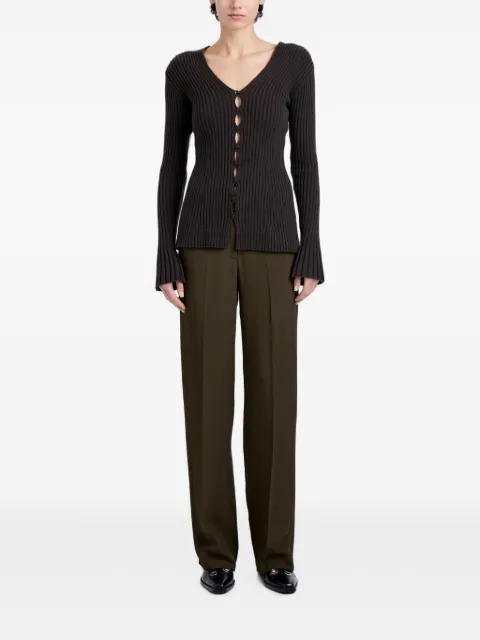Proenza Schouler Valeria top in transitional cashmere Brown R2637366KK027