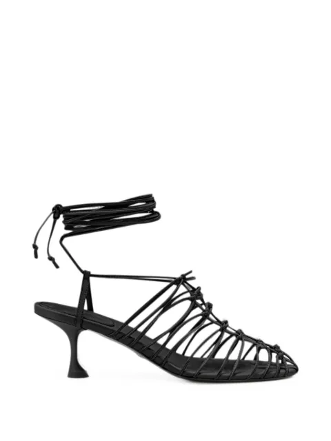 Proenza Schouler Tee Knot sandals in nappa Black SH263149L001A