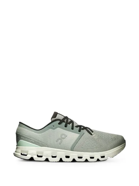 On Cloud X 4 lace-up sneakers Green 3ME30044422