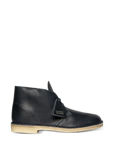 Clarks Originals Originals Desert leather boots Blue 62400NAVYLEATHER