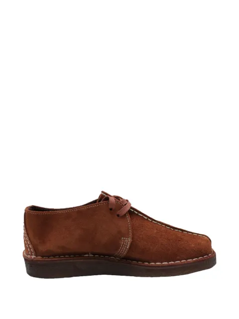 Clarks Originals Desert Trek suede shoes Brown 61395BURGUNDYSUEDE