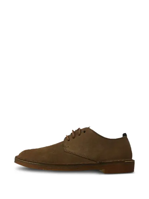 Clarks Originals Desert London suede derby shoes Brown 07884COLASUEDE