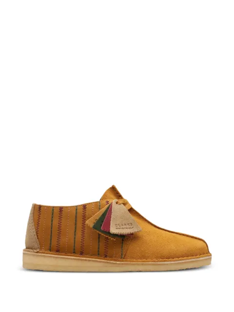 Clarks Originals Originals Desert Trek embroidered-detailing shoes Brown 26174507
