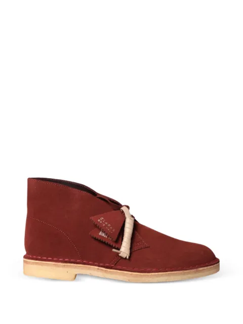 Clarks Originals Originals Desert suede boots Red 54729RUSTBROWNSUEDE