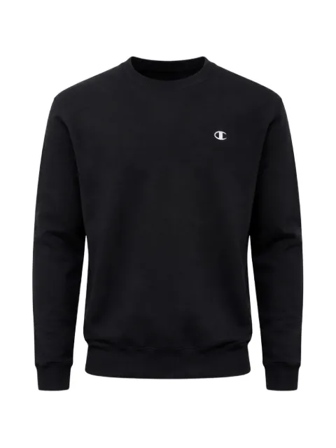 Champion logo-embroidered fleece sweatshirt Black S2465003