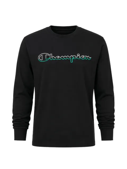 Champion graphic long-sleeve T-shirt Black GT78HY08126003