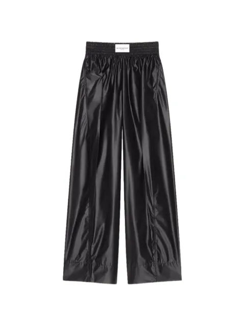 Givenchy Cocoon elastic-waist pants in technical poplin Black BW51BQ16VG