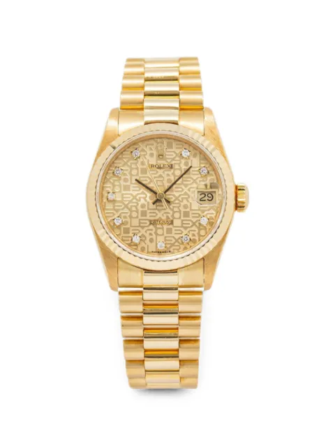 Rolex 1994 Datejust 31mm watch Gold 68278