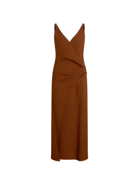 Proenza Schouler Noema dress in heavy sable Brown R2633012BY382
