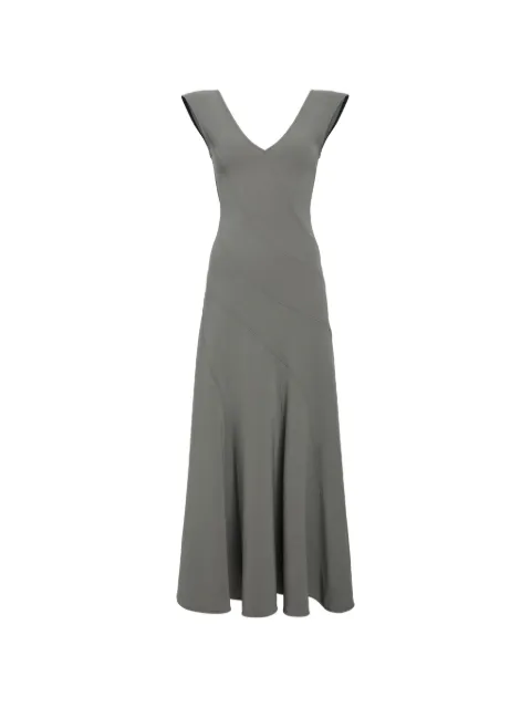 Proenza Schouler Romana dress in matte double crepe Grey R2633035BY116