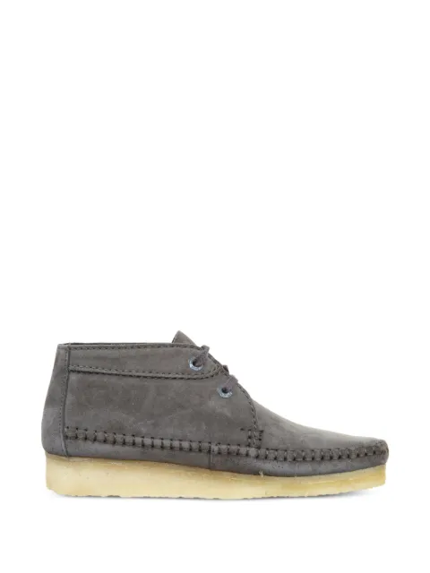 Clarks Originals Originals Weaver whipstitch-trim desert boots Grey 20119261