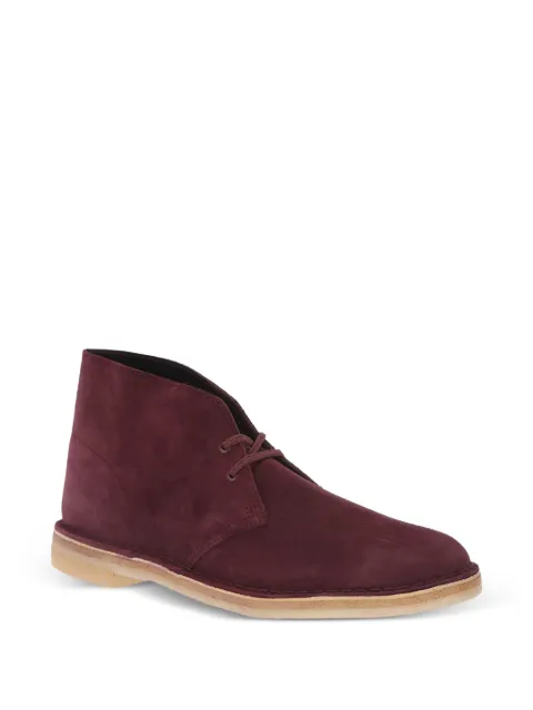 Clarks Originals Originals Desert ankle boots Red 382228BORDEAUXSUEDE