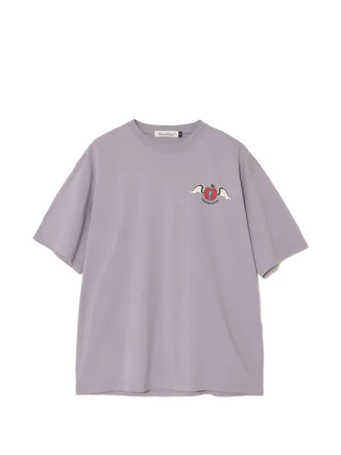 Undercover winged-apple graphic-print T-shirt Grey UC1F3807GRAY