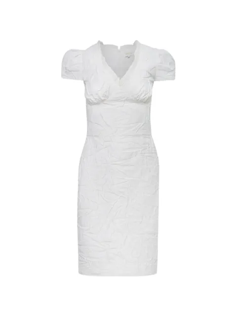 SHUSHU/TONG crinkled dress White FSDFDR03GIO274WH100