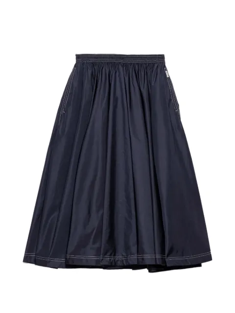 Prada light Re-nylon full skirt Blue 21H052SOOO1WQ9