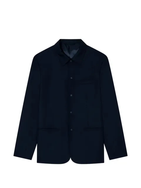 Armani Exchange press-stud-fastening blazer Black XM001194AF12041