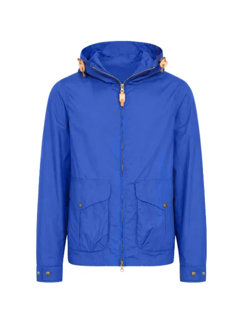Ceccarelli zip-up hooded jacket Blue 6006CE