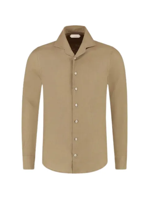 Aurélien Seaside popover linen shirt Neutrals 020250602060000