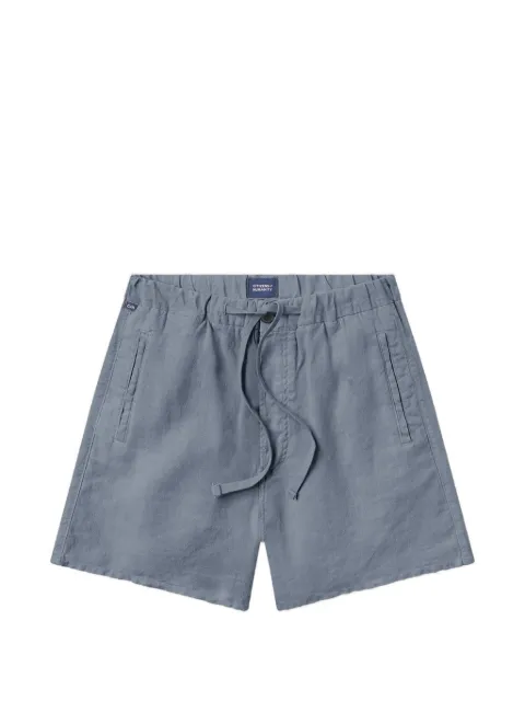 Citizens of Humanity drawstring-waistband linen deck shorts Blue 67111777