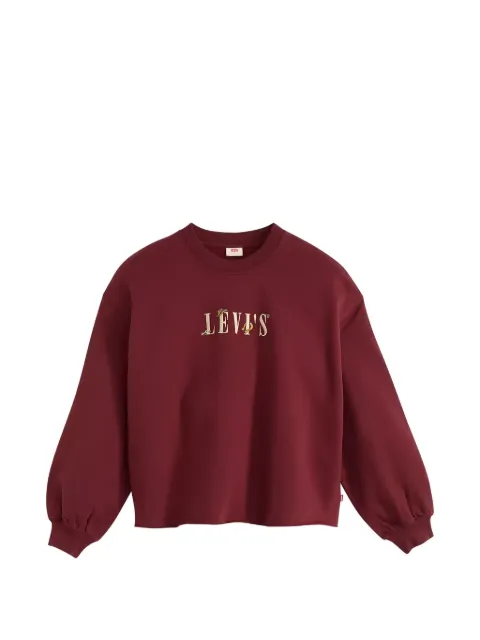 Levi's embroidered-logo sweatshirt Red 003RE