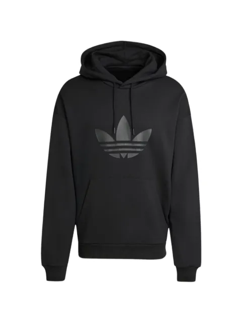 adidas Adicolor Trefoil logo-print hoodie Black KE0872