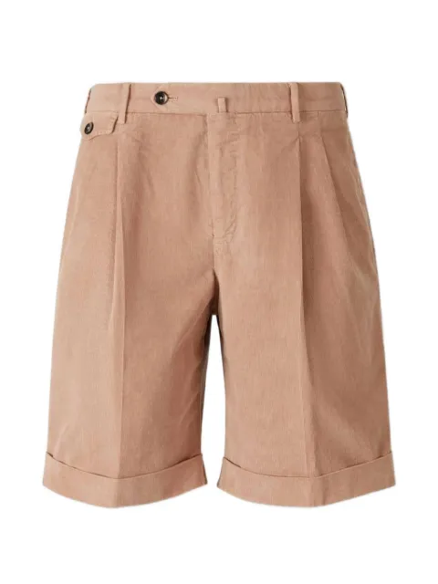 PT Torino belt-loops shorts Brown CVBT2PZP0CL1VT97