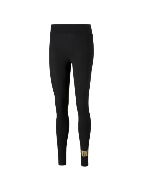 PUMA Essentials+ logo-print leggings Black 58689601