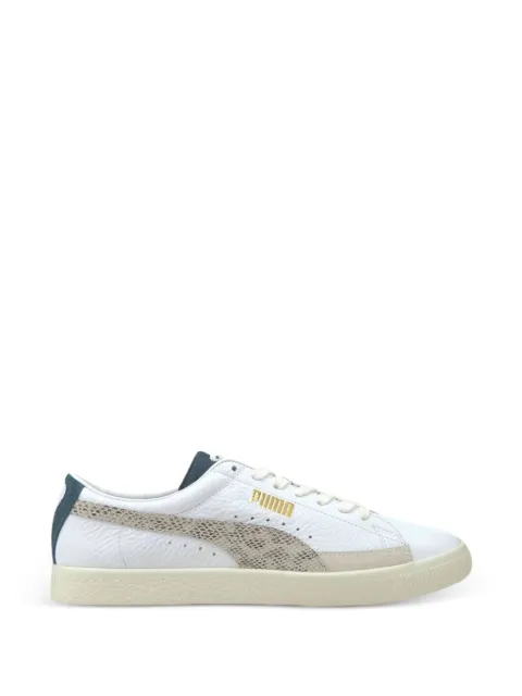 PUMA Basket snakeskin-effect sneakers White 38165701