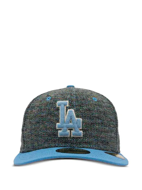 NEW ERA CAP 59FIFTY LA Dodgers tweed-effect fitted cap Blue NE531