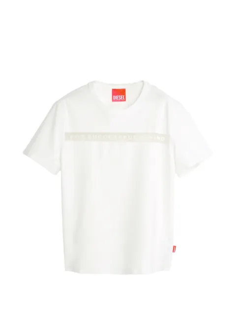 Diesel x Tinder slogan-print T-shirt Neutrals P018050SPDX