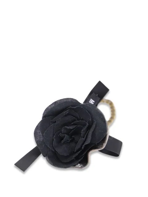 Marni Pre-Owned flower horn keyring Black NAPPUGBAC098670W