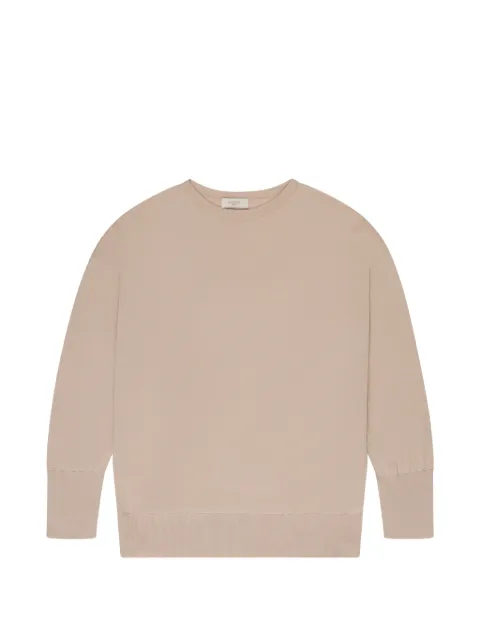 slowear Zanone boat-neck sweater Neutrals 852455