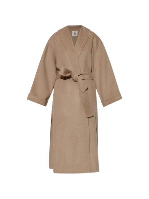 By Malene Birger Trullem belted coat Neutrals 101890M32