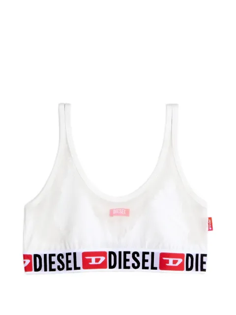 Diesel x Tinder logo-underband mesh bra White P017660DGBY