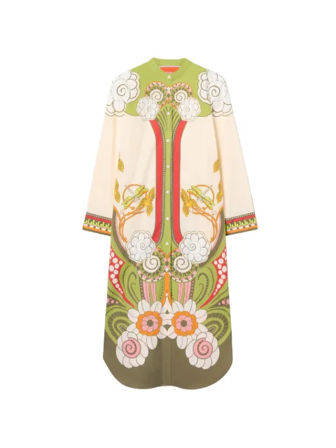 La DoubleJ Sundowner Placée tunic Neutrals DRE0924COT015AMB03WH04