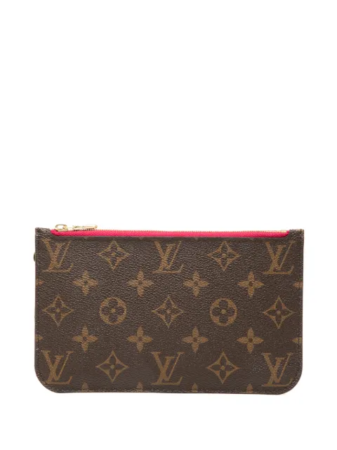 Louis Vuitton Pre-Owned 2014 Monogram Neverfull PM pouch Brown E5YREI8WK7ATH508