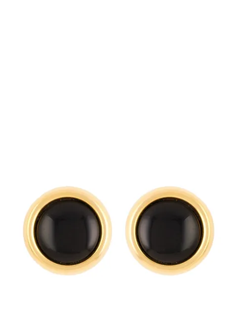 Susan Caplan Vintage 1980s Napier clip-on earrings Gold ER026586