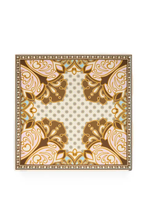La DoubleJ foulard 90 Neutrals SCA0067SIL006COC02BR02